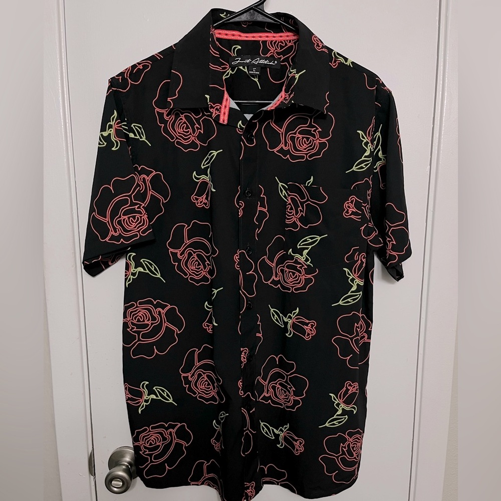 Men’s Short Sleeve Button Up Shirt